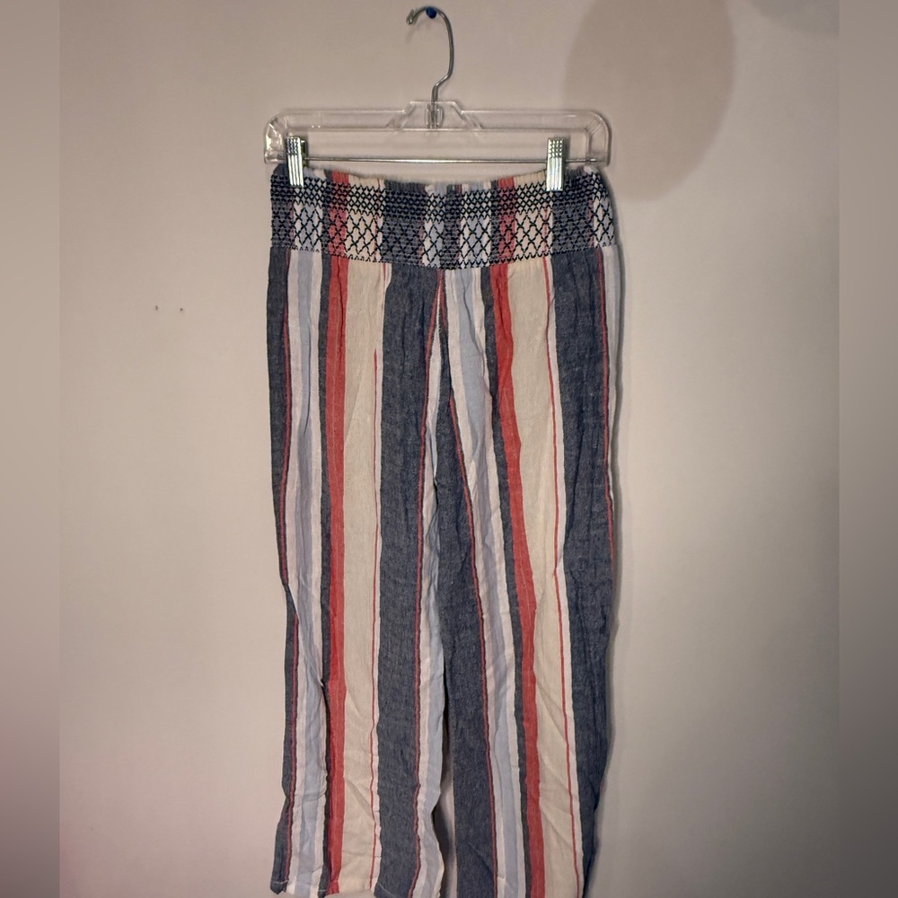 Striped Wide Leg Pants